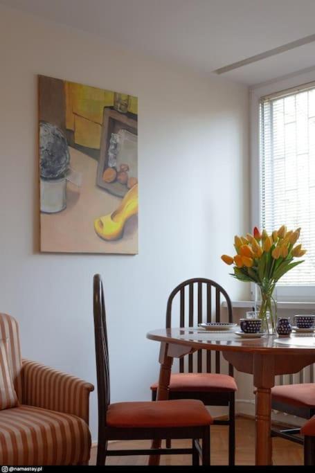 Spacious Retro Flat Close To National Stadium Warsaw Exterior photo
